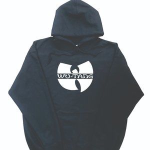 Wu Tang Hoodie Black (White Design)